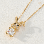 گردنبند استیل زنانه خرگوش